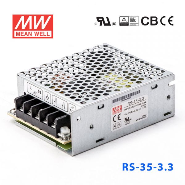 RS-35-3.3/5/12/15/24/48 35W 单路输出